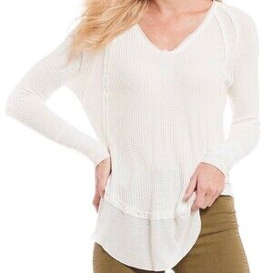 Free People We The Free white Catalina thermal top.